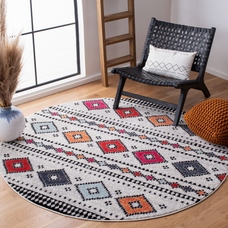 Dayana Performance Southwestern Rug, Round 6'