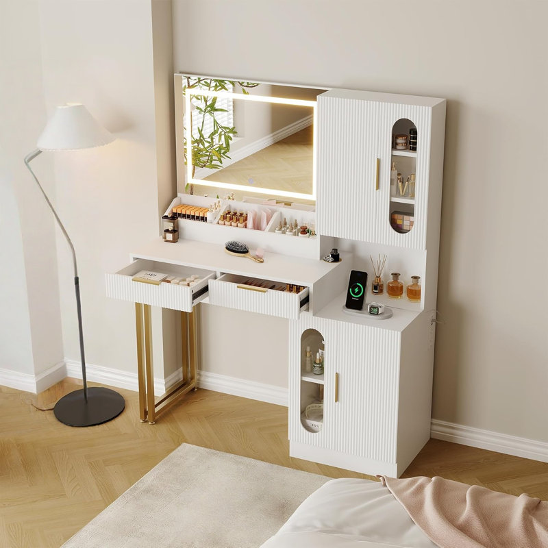 Dressing Table with Mirror