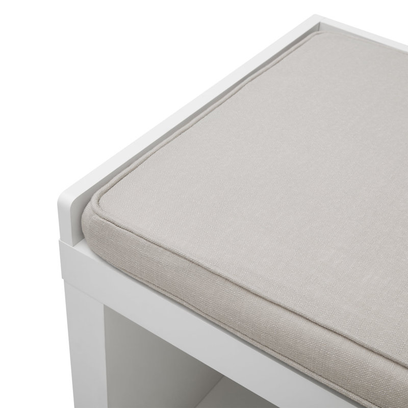 8 Pair Shoe Storage Cabinet, White