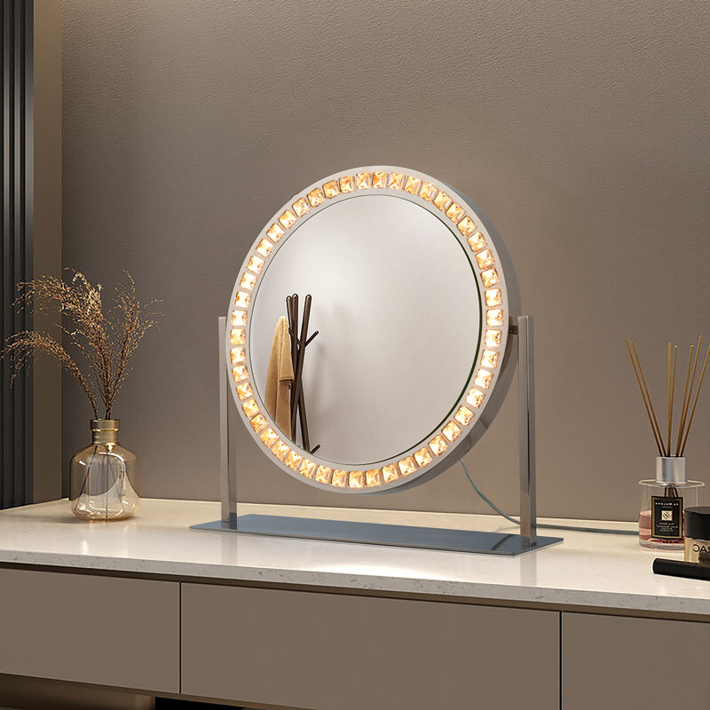Miroir de salle de bain Marilyn, Chrome