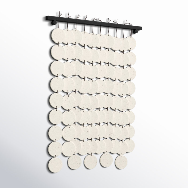 Marlow Wall Decor, Speckled Cream