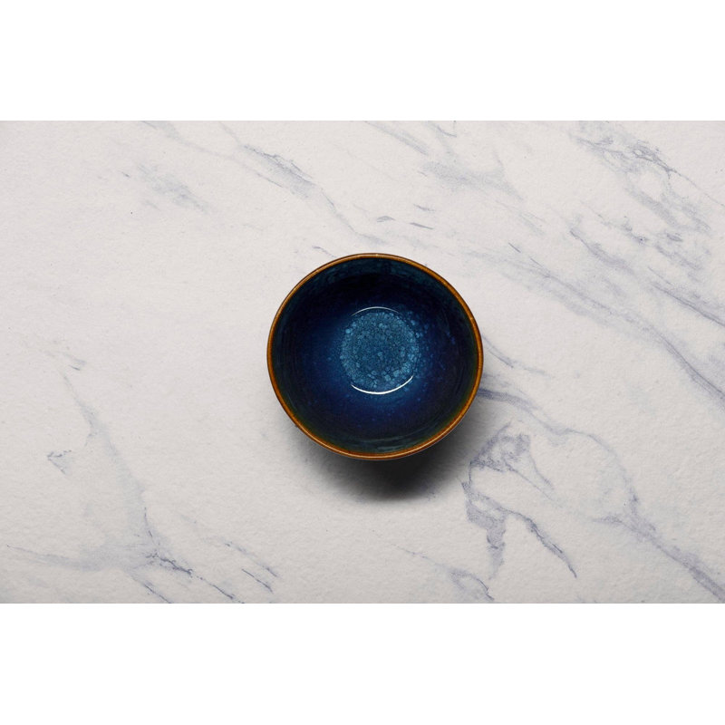Bol conique en porcelaine | 13 oz, Splash denim