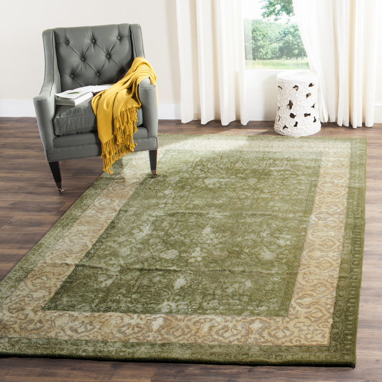 Braxtan Silk Road Hand Tufted New Zealand Wool Oriental Rug