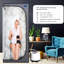 Full Size Portable - Personal Home Spa Escape Spot. Grey. 2.2L Steam Generator. 150F Max Temp. . Remote Controlled & Timed. Foldable Chair Included. Waterproof Fabric. Easy Assembly Storage. , Leak,