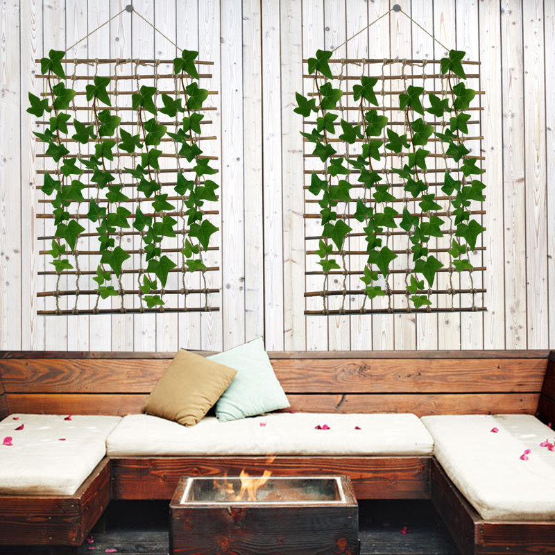 Celarian 200cm H x 30cm W Wood Lattice Panel Grid