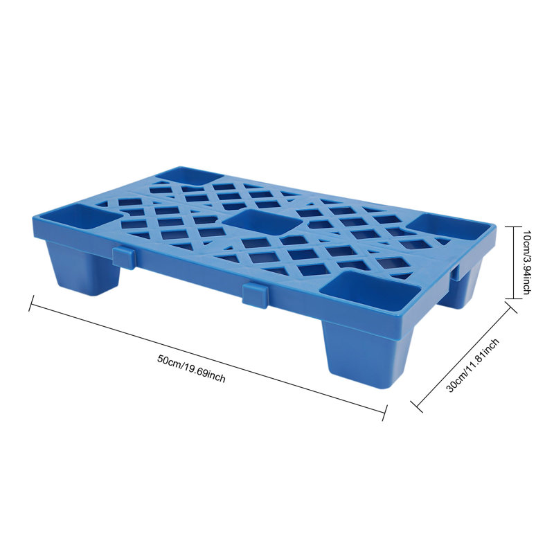 4Pcs Pallets, Moisture-Proof Floor Pallet, Breathable Grid Pallets