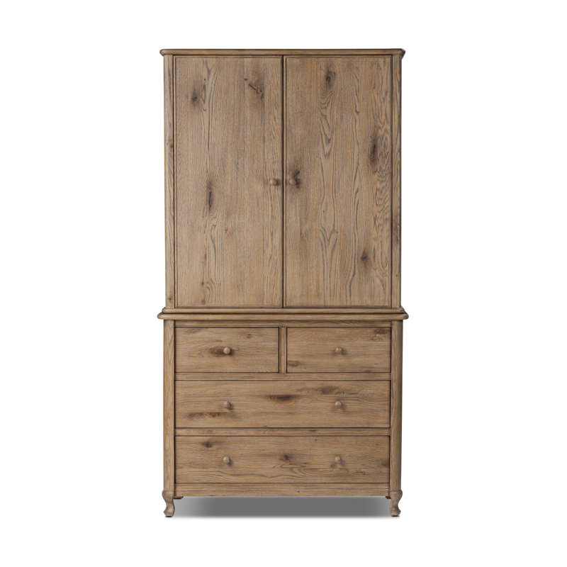 Pika Armoire-weathered Oak 