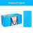  Clothes Storage Bags Large Packing Moving Bags, Closet Organizers and Storage, Heavy Duty Storage Bins Foldable Storage Containers for Clothing, Sweater, Comforter, Bedding, Blue-1483248409
