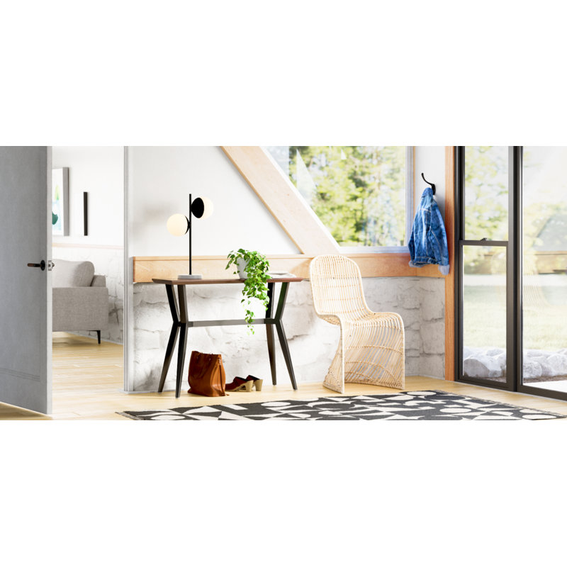 Roshni Wool Geometric Indoor Rug, Rectangle 5' x 7'6"