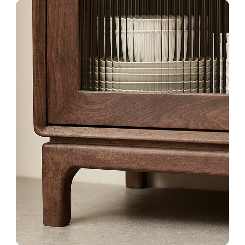 Wall-Mounted Multi-Functional Sideboard