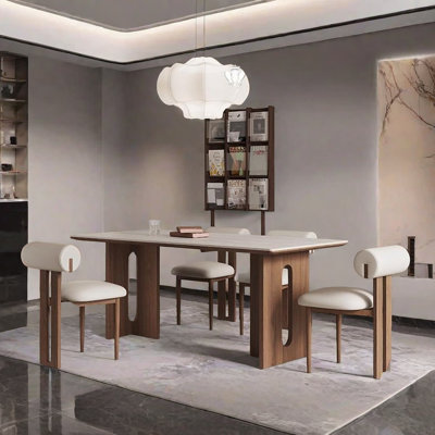 Retro Style Dining Table and Chair Set