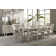Graphite Extendable Solid Wood Base Dining Table