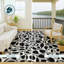 Tapis abstrait lavable à la machine intérieur / extérieur ACN2536-420464549-420464603