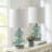 Curved Glass Table Lamp Set Of 2