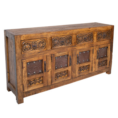 Heirloom Steel & Wood Artisan Buffet by Loon Peak