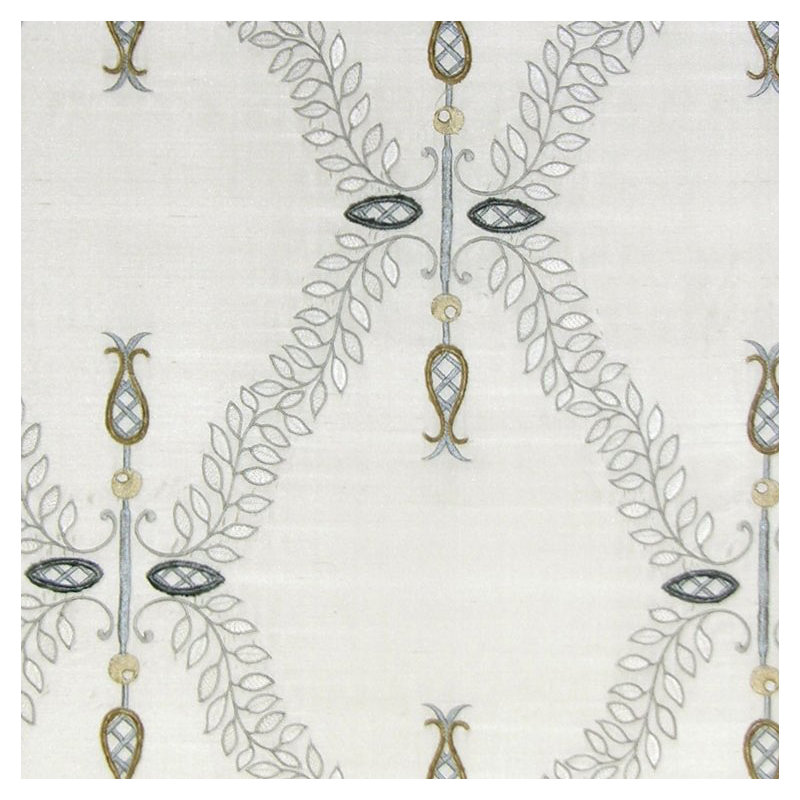 Tissu hall blanc, Givré