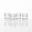 Fortessa Noho Glass, 9.85 Oz. Double Old Fashioned (Set of 4), Blue-1823400347-1823400325