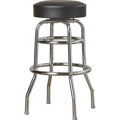 Retro Home Double Ring Swivel 30" Bar Stool by Richardson Seating