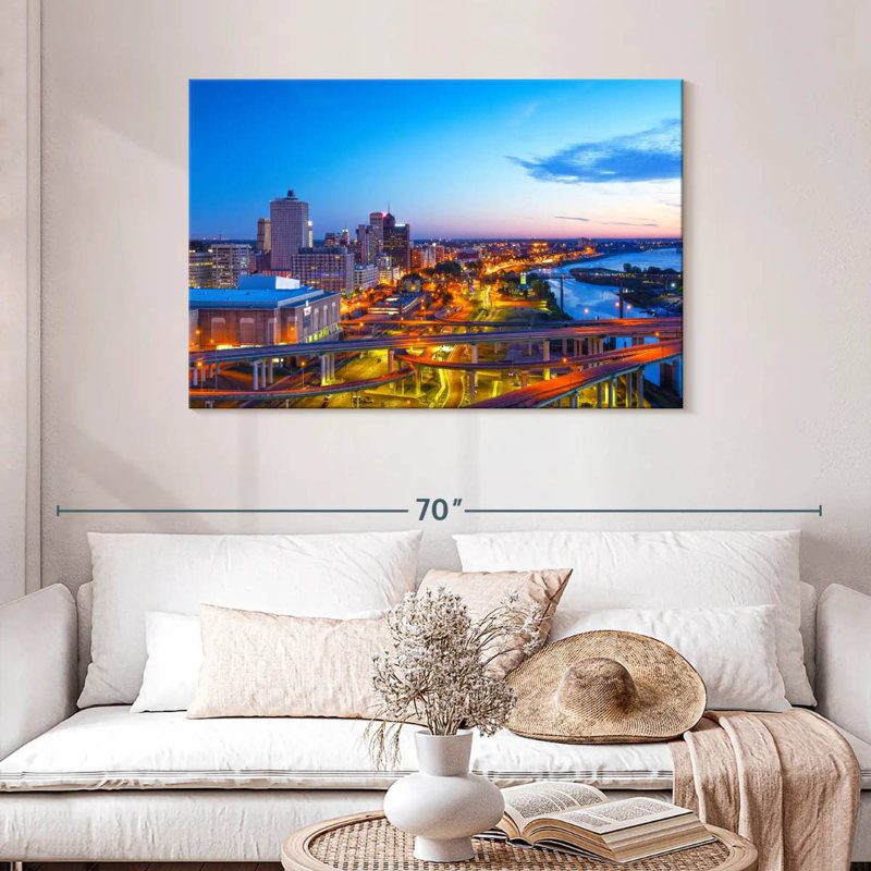 Senne Memphis Highways, 30" H x 45" W