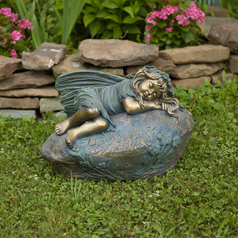 Fairies Weather Resistant Rust Resistant Garden Statue