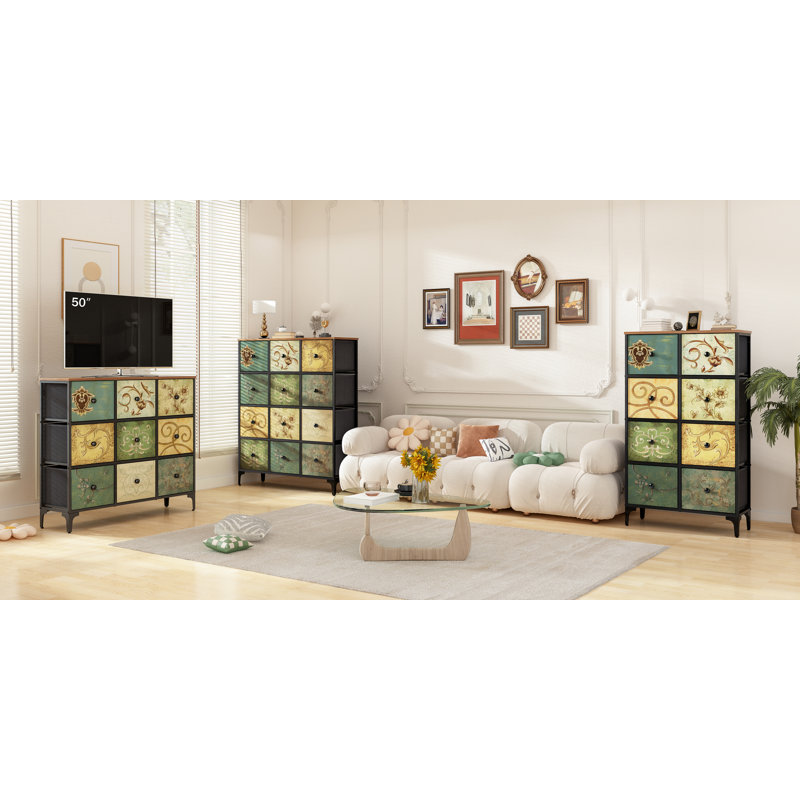 Ensemble de chambre à coucher, commode 9 tiroirs, commode 8 tiroirs, commode 12 tiroirs, meuble télé, commode de luxe pour chambre à coucher