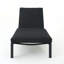 Ensemble de 2 chaises longues de patio