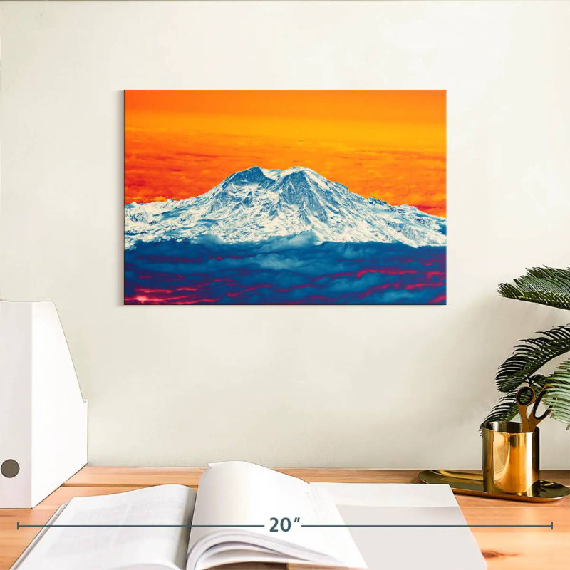 Thermographe Alvord Mount Rainier, H 8 po x l 12 po