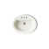 Bryant Ceramic Oval Drop-In Bathroom Sink with Overflow
