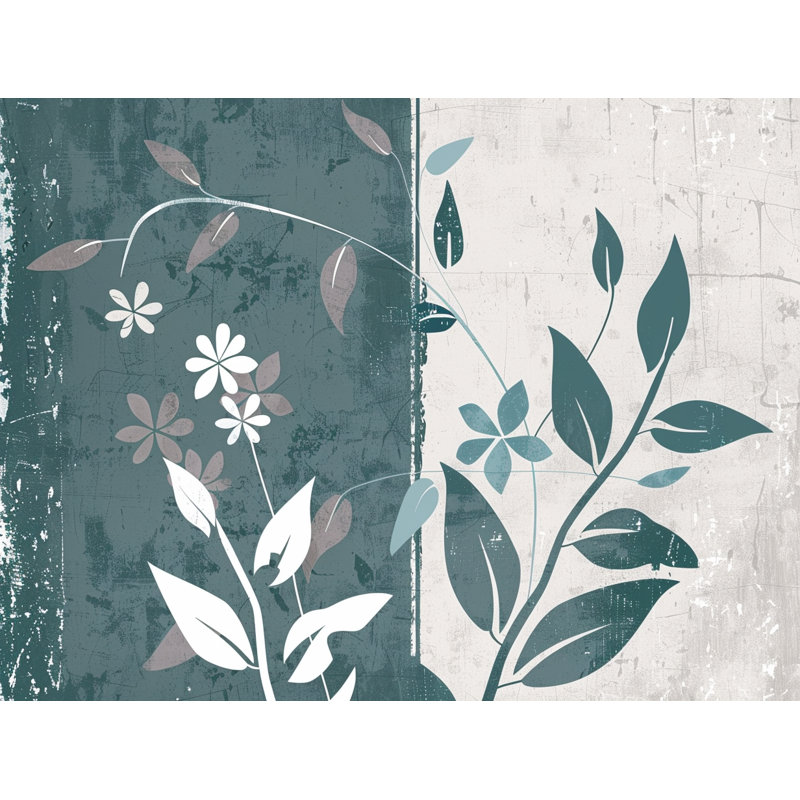 Coussin Botanical, H 18 po x l 18 po