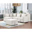 Canapé modulaire rembourré 5 pièces Farrahn-401661860