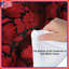Édredon floral rouge Art déco-123059008