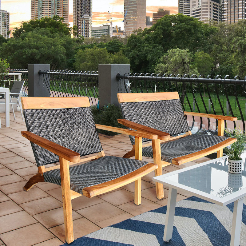 Cabrillo Outdoor Teak Lounge Chair