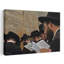 «Prayer At Western Wall Contemporary City», reproduction d'art-129719328