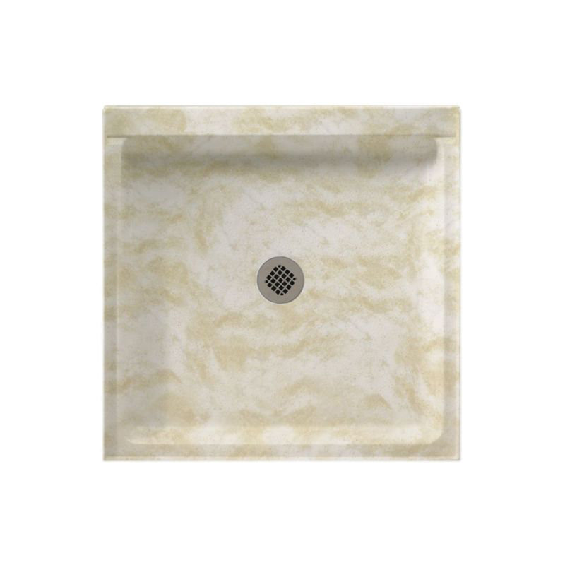 36'' W 42'' D Rectangular Single Shower Base, Bermuda Sand