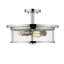 Plafonnier encastré cylindrique simple 15,75 po Attah-1182939751