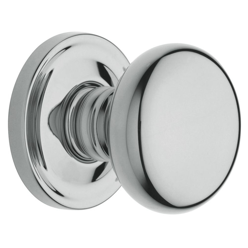 Poignée de porte Christin Classic Passage (Half & Closet), Chrome poli
