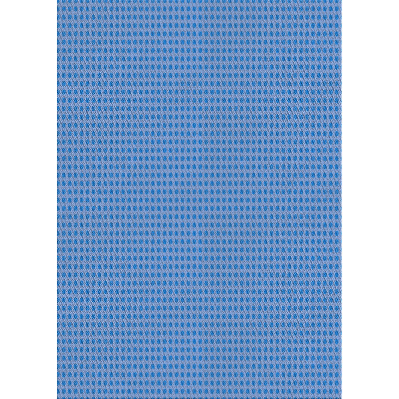 Tapis de la surface bleue en laine touffeté à la main Dorton