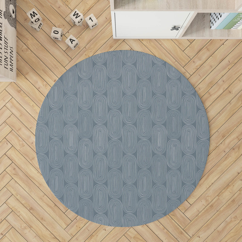 Tapis de jeu Earthy Embrace Kids, Bleu