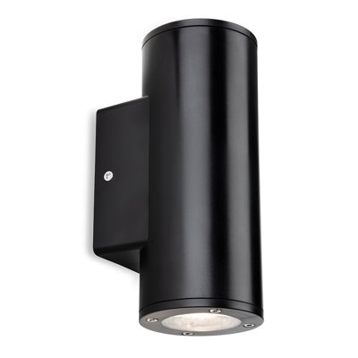 2 - Bulb 18.6 cm H Hardwired Outdoor Armed Sconce