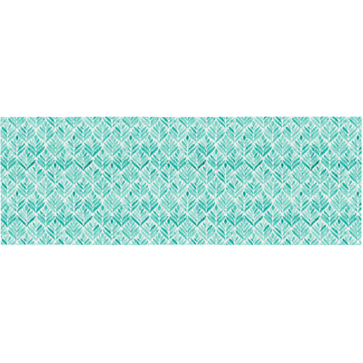 Fußmatte Fashion Printed - Waschbare Türmatte bedruckt Aquarell Blume