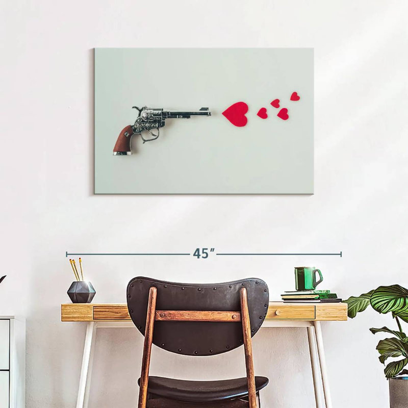 Kill With Love, 24" H x 36" W