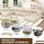 Canapé et canapé modulaire Regana Boneless-1147109055