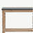 42x15.7x31-inch side table