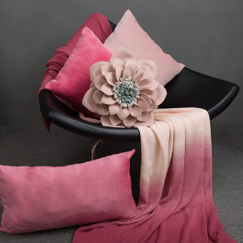  Coussin 3D, Rose