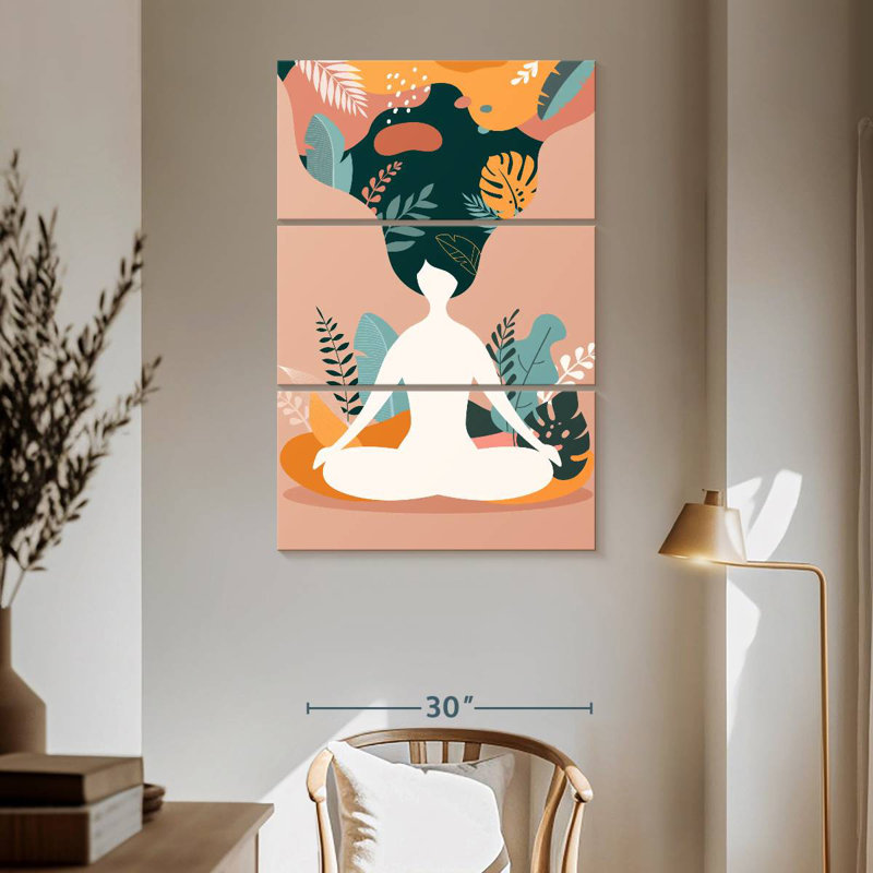 Kerrick méditation et yoga, H 65 po x l 42 po
