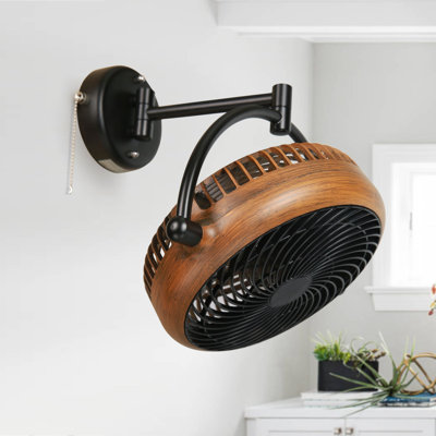 Flintgarden 12.9" Oscillating Wall Mounted Fan
