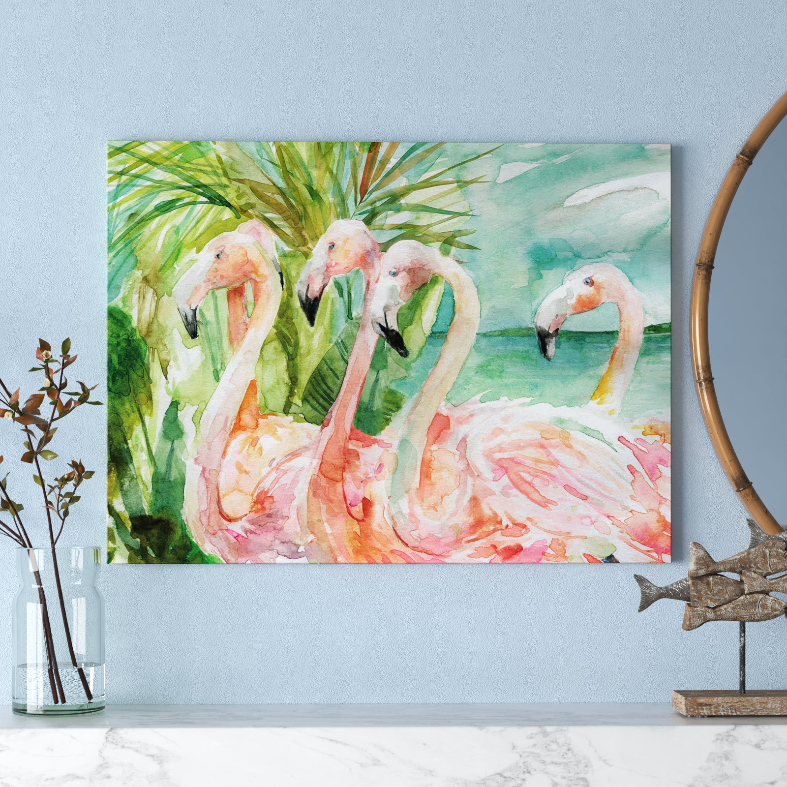 Beachcrest Home Ladies - Wrapped Canvas Print & Reviews | Wayfair