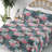 Ambesonne Watercolor Botany Sheet Set 4 Pcs Retro Boho Bloom-109495350-109495331