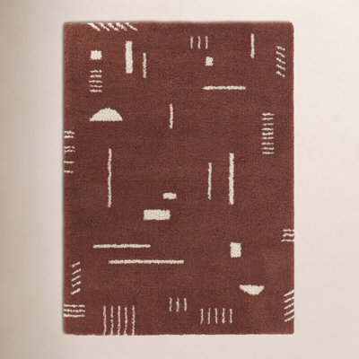 Morin Geometric Shag Rug