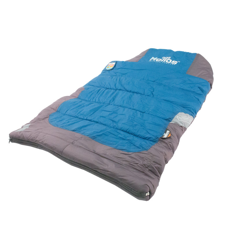 Helios Blue Waterproof Outdoor Travel Dog Bed with BlackShark Technology